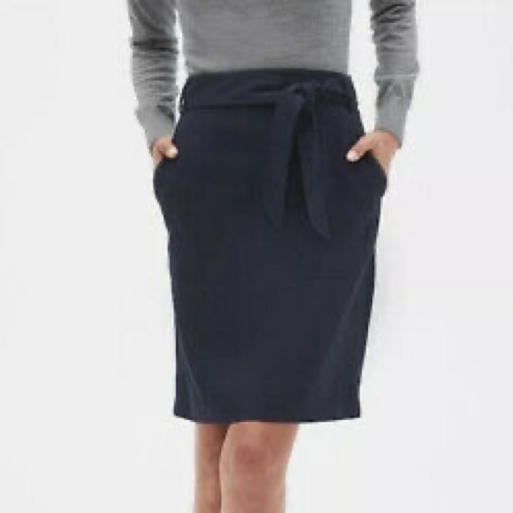 Banana republic factory size 10 blue pencil skirt